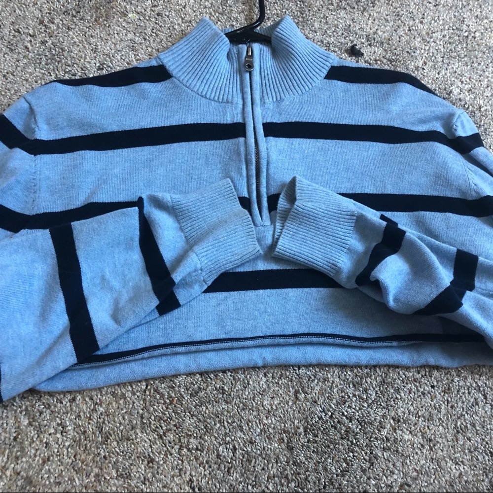 CROPPED QUATER ZIP